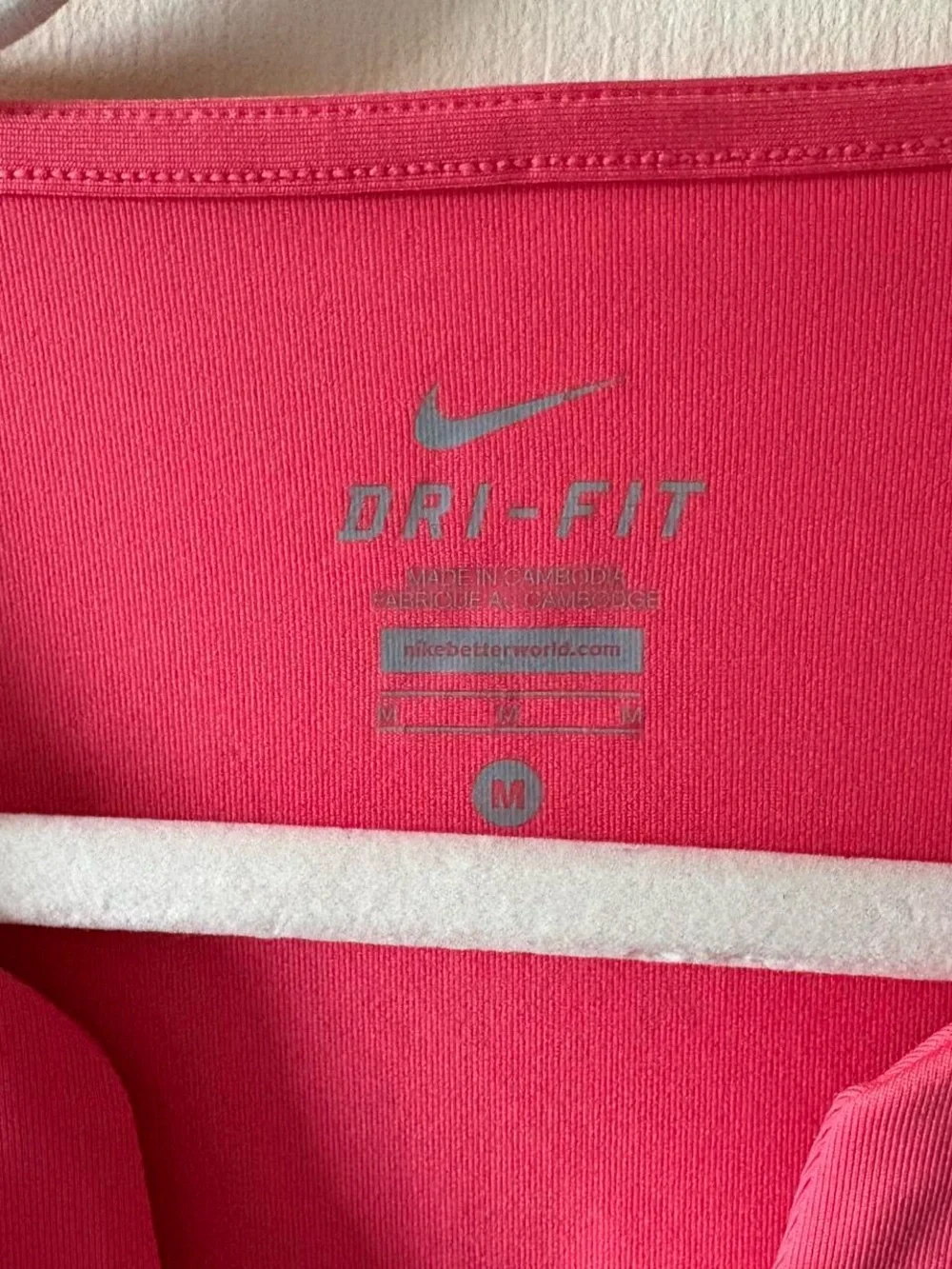 Nike Women's Pink V-Notch Tee